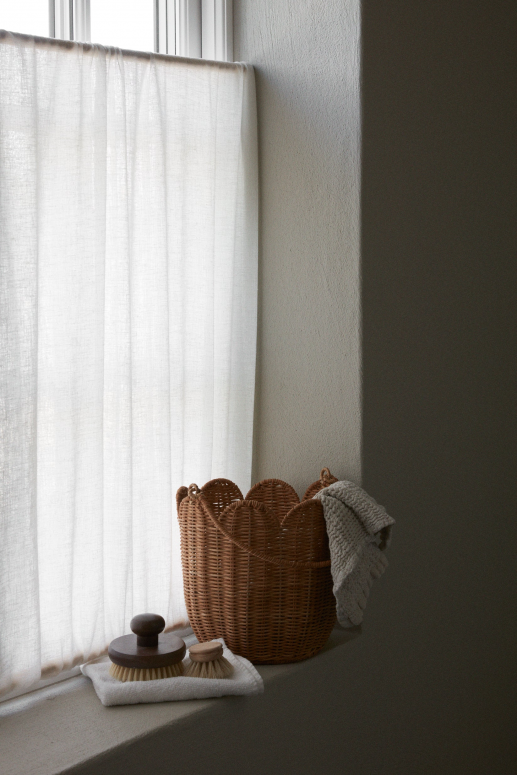 rattan skål